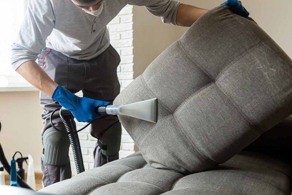 Dezinfekcia čalúnenia: ako vyčistiť pohovku doma